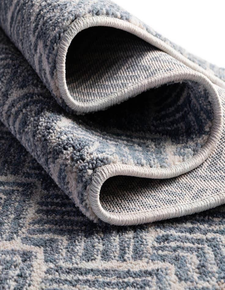 Detail image of 10' x 13' Eco Trellis Rug
