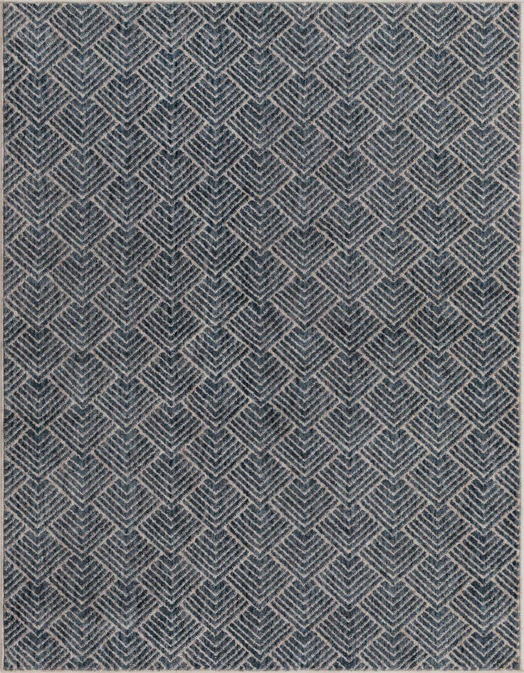 Detail image of 4' x 6' Eco Trellis Rug