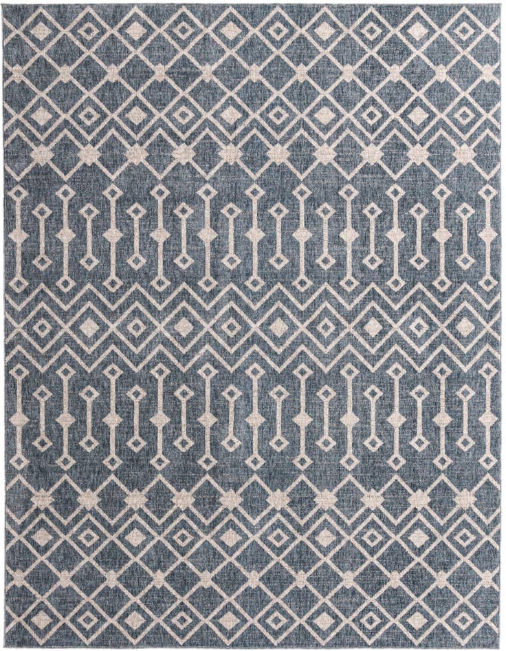 Detail image of 7' 10 x 10' Eco Trellis Rug