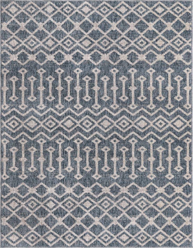 Detail image of 4' x 6' Eco Trellis Rug