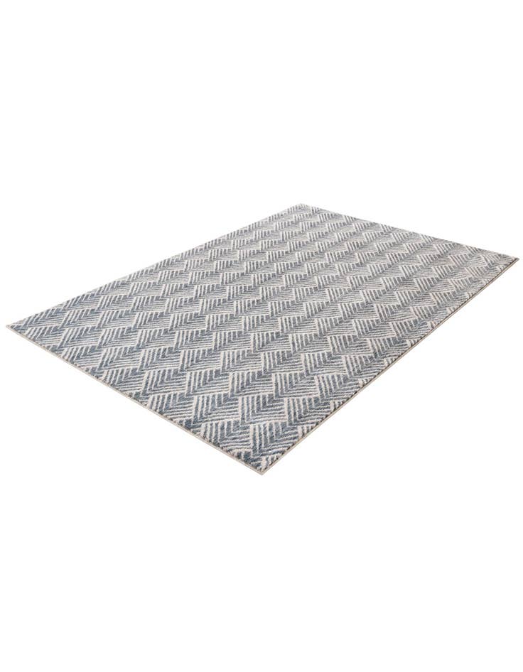 Detail image of 5' 3 x 7' Eco Trellis Rug