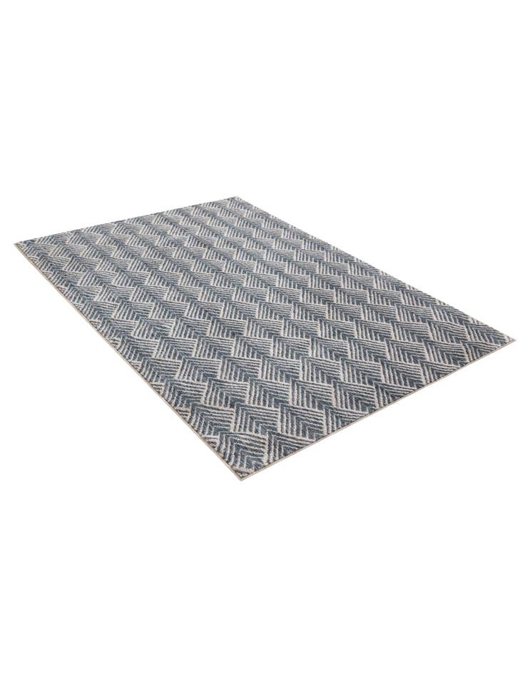 Detail image of 5' 3 x 7' Eco Trellis Rug