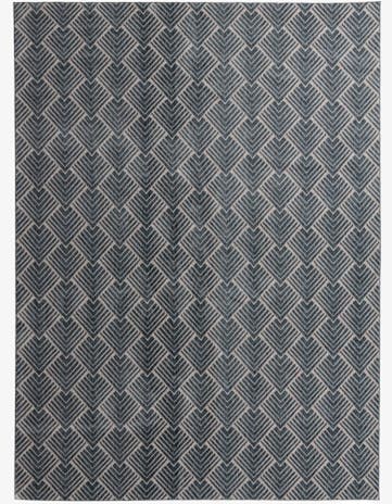 Harbor Blue Eco Trellis Rug