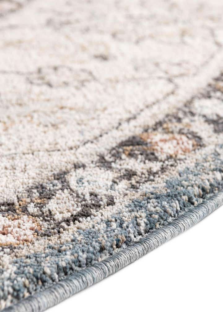 5' 3 x 5' 3 Eco Traditional Round Rug