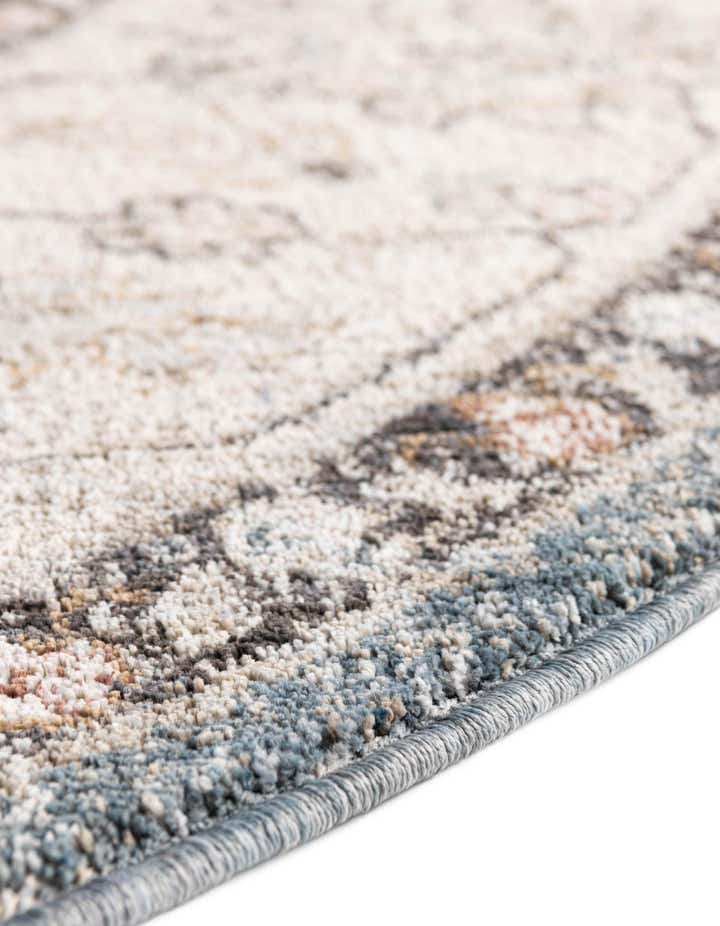 5' 3 x 5' 3 Eco Traditional Round Rug