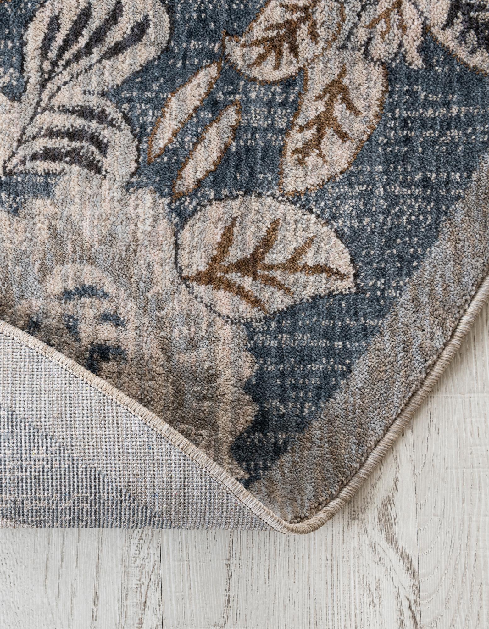3' 3 x 3' 3 Eco Traditional Round Rug