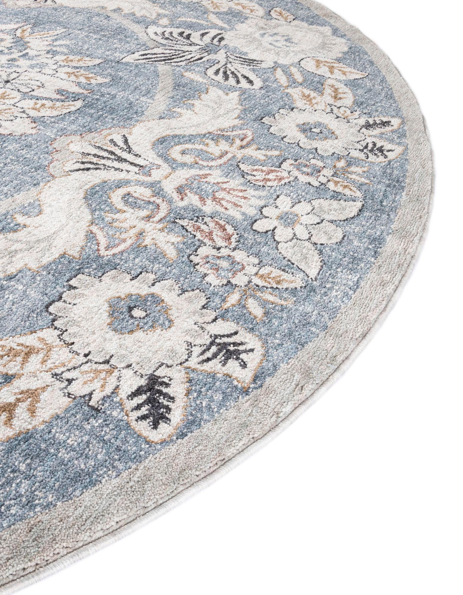 3' 3 x 3' 3 Eco Traditional Round Rug