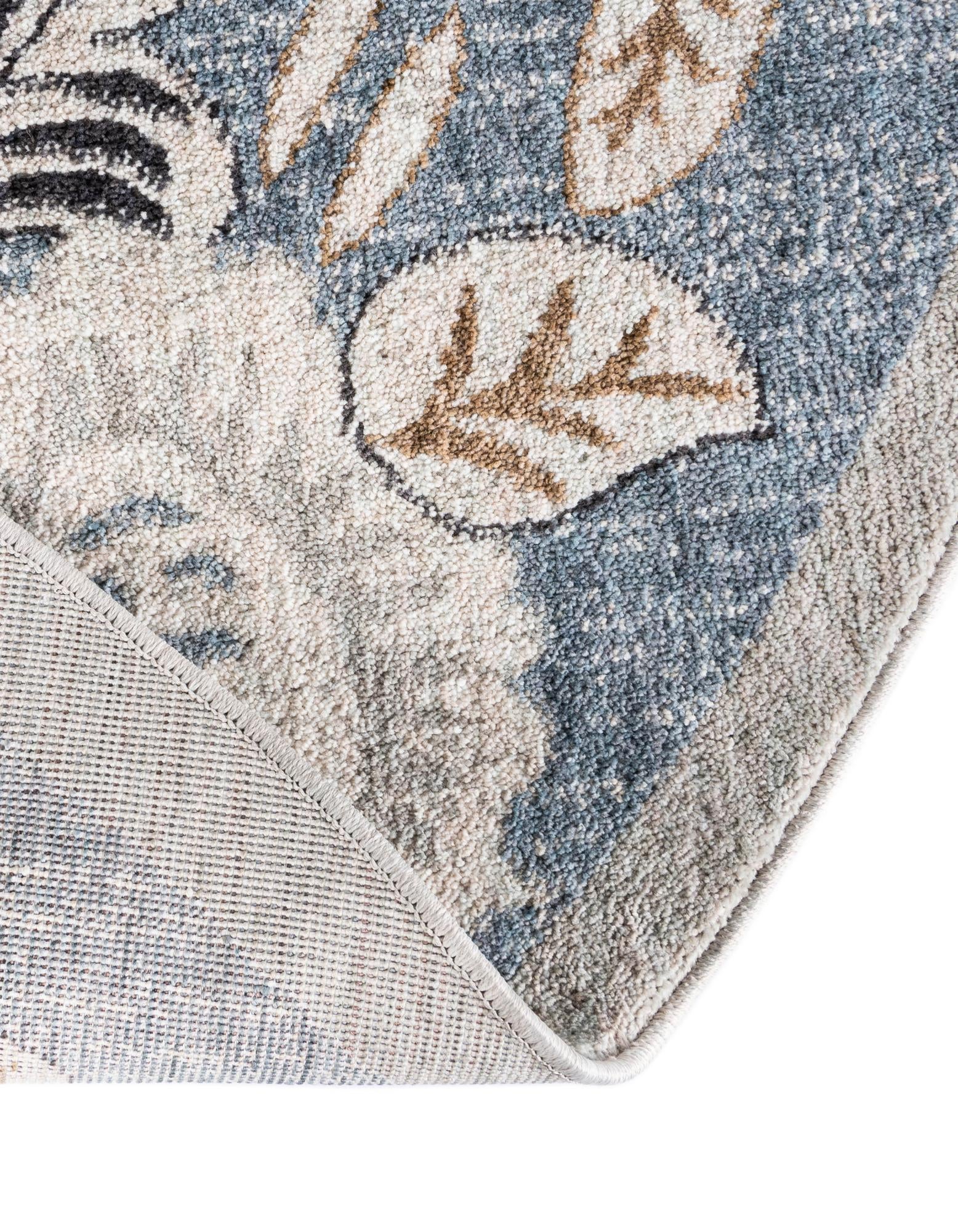 3' 3 x 3' 3 Eco Traditional Round Rug
