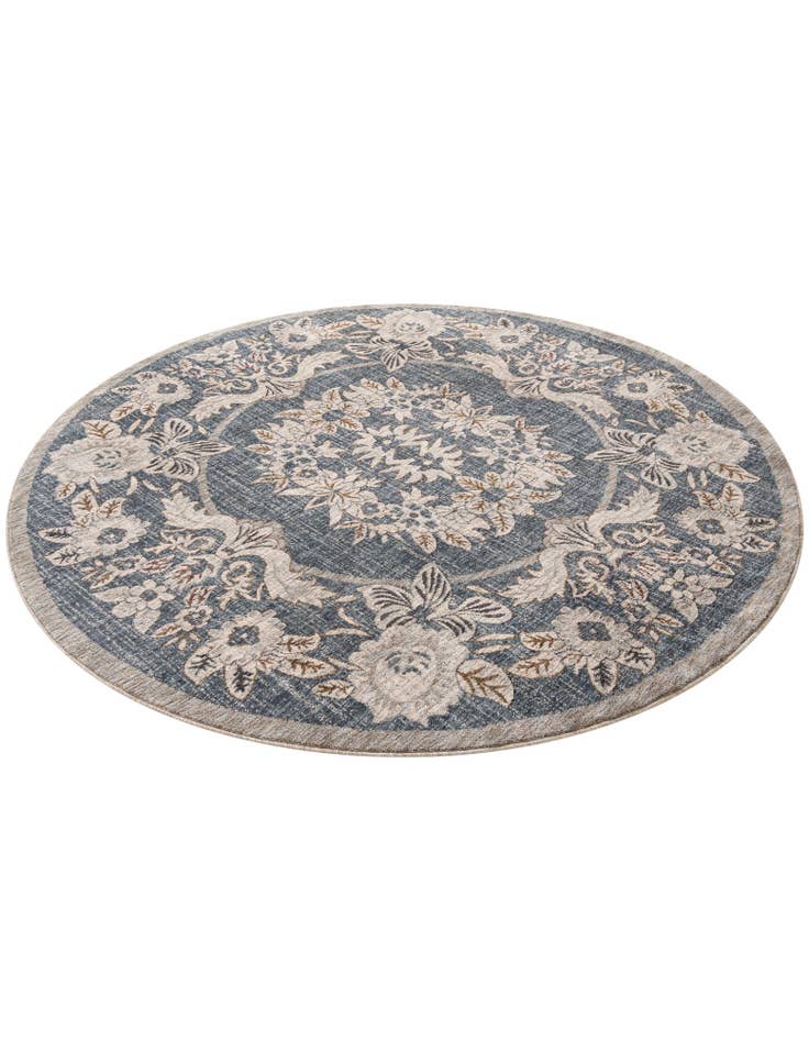 Detail image of 7' x 7' Eco Traditional Round Rug