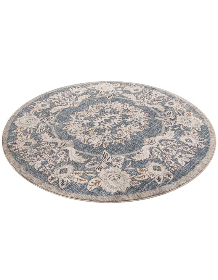 Detail image of 7' x 7' Eco Traditional Round Rug