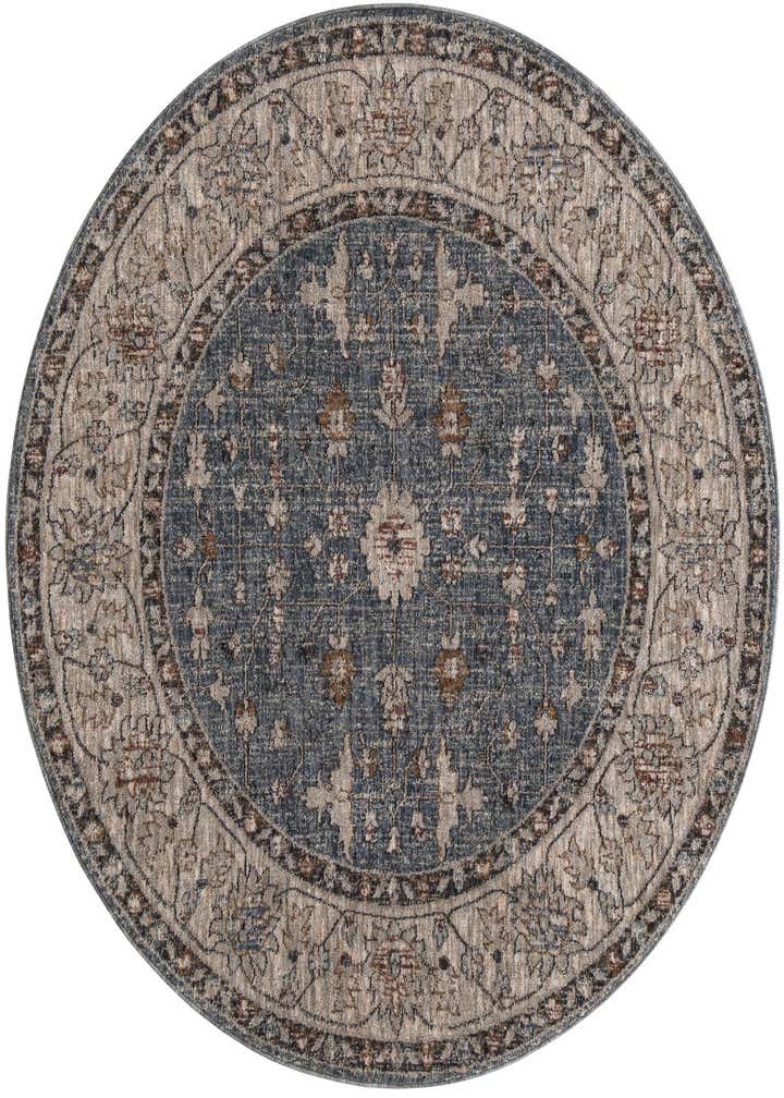 5' 3 x 5' 3 Eco Traditional Round Rug