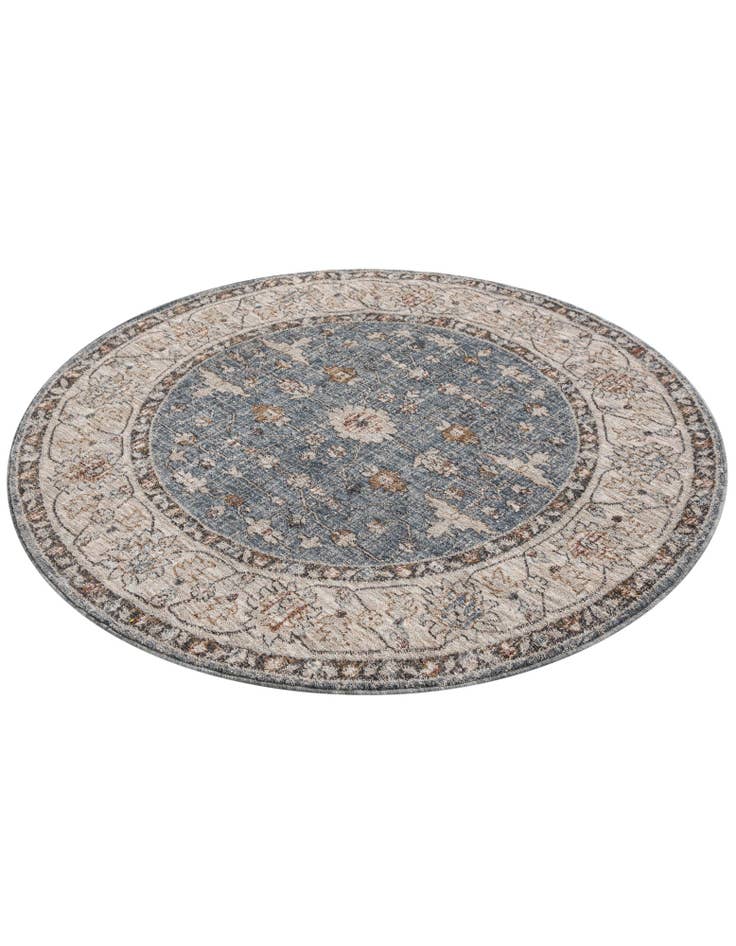 Detail image of 5' 3 x 5' 3 Eco Traditional Round Rug