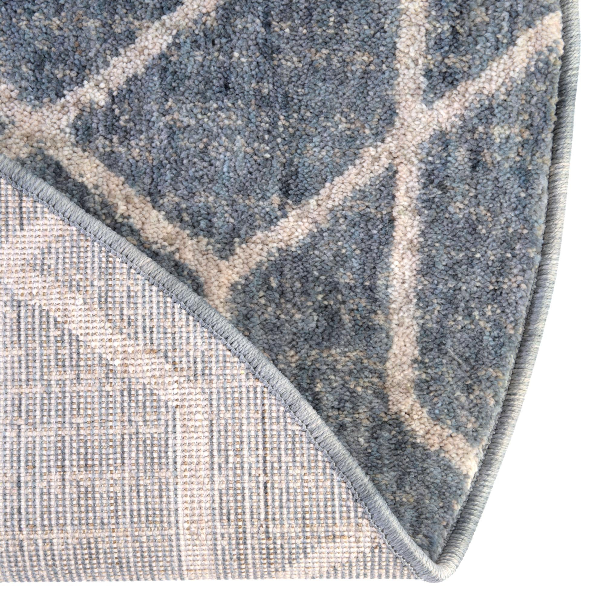 3' 3 x 3' 3 Eco Trellis Round Rug