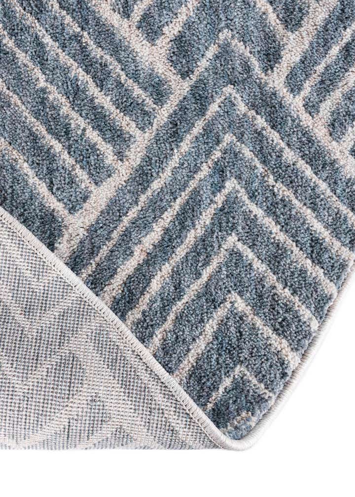 5' 3 x 5' 3 Eco Trellis Round Rug