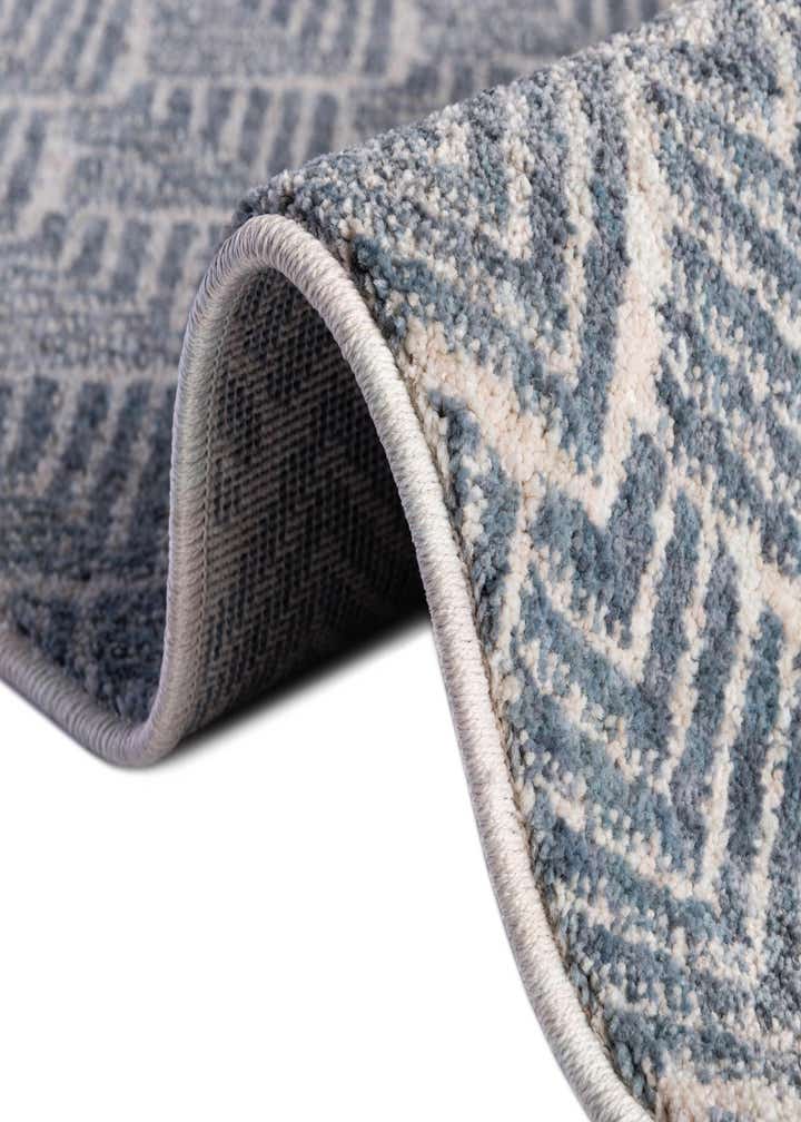 5' 3 x 5' 3 Eco Trellis Round Rug