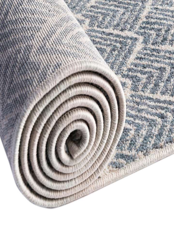 5' 3 x 5' 3 Eco Trellis Round Rug