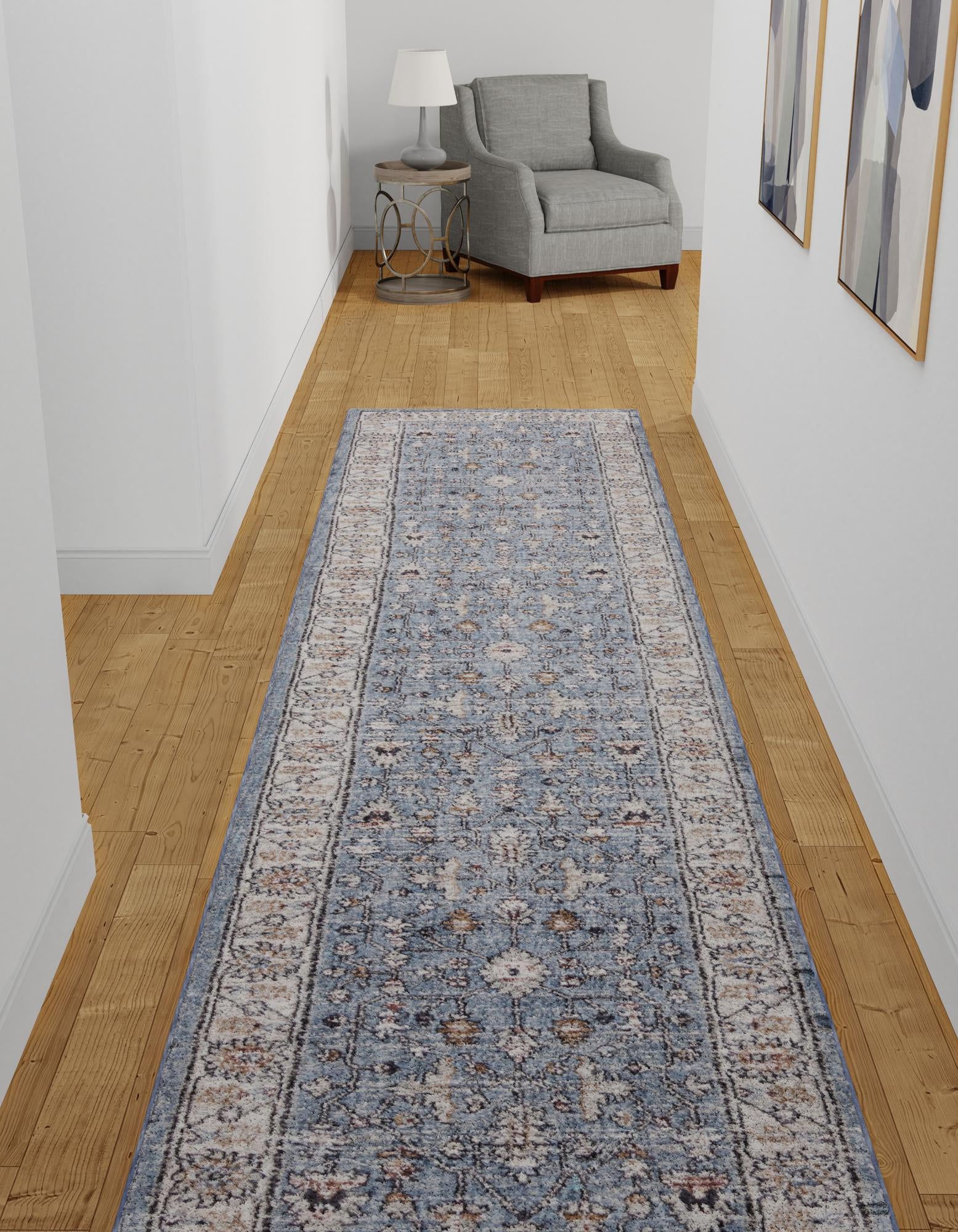 2' x 8' Eco Traditional Runner Rug