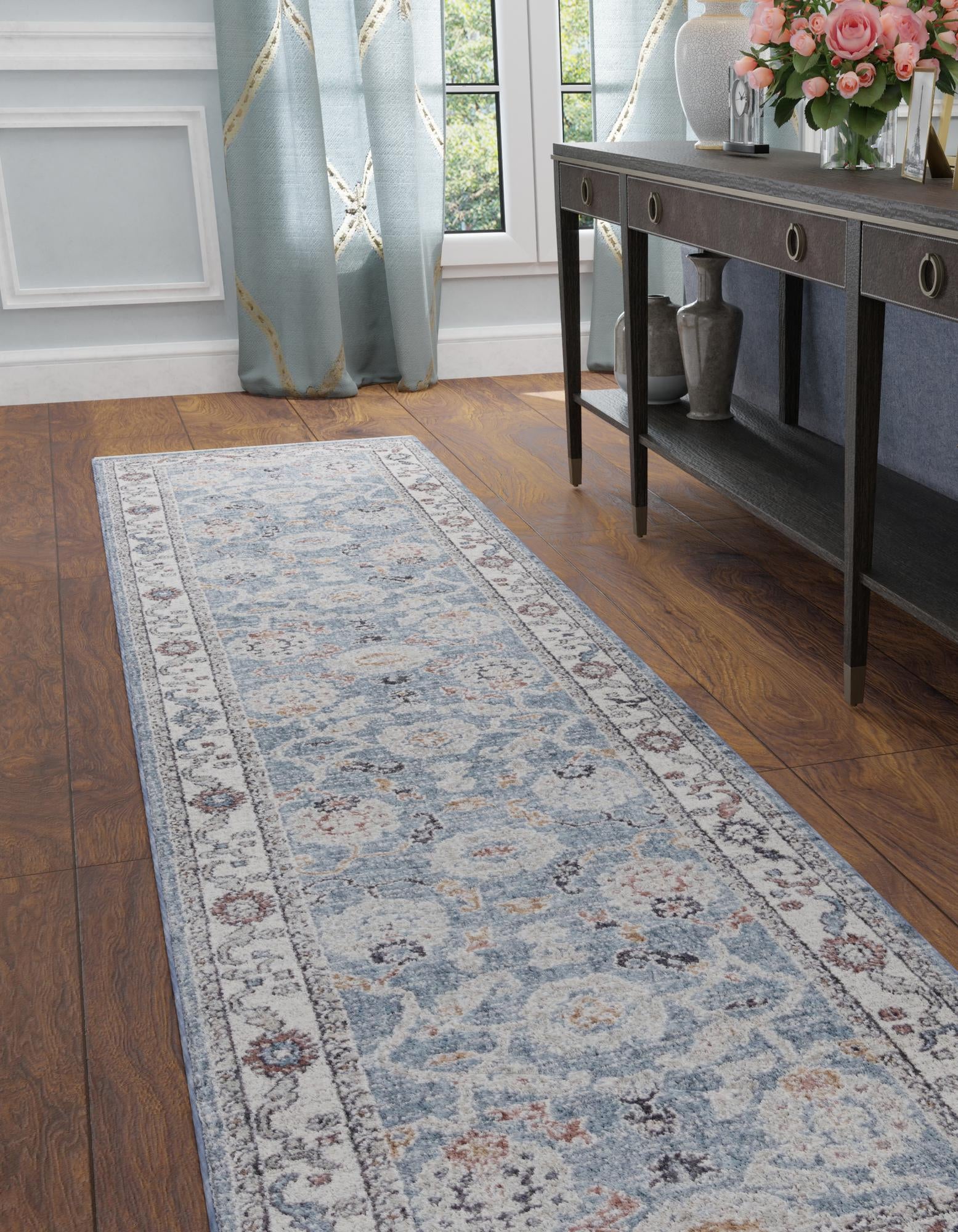 2' x 8' Eco Traditional Runner Rug