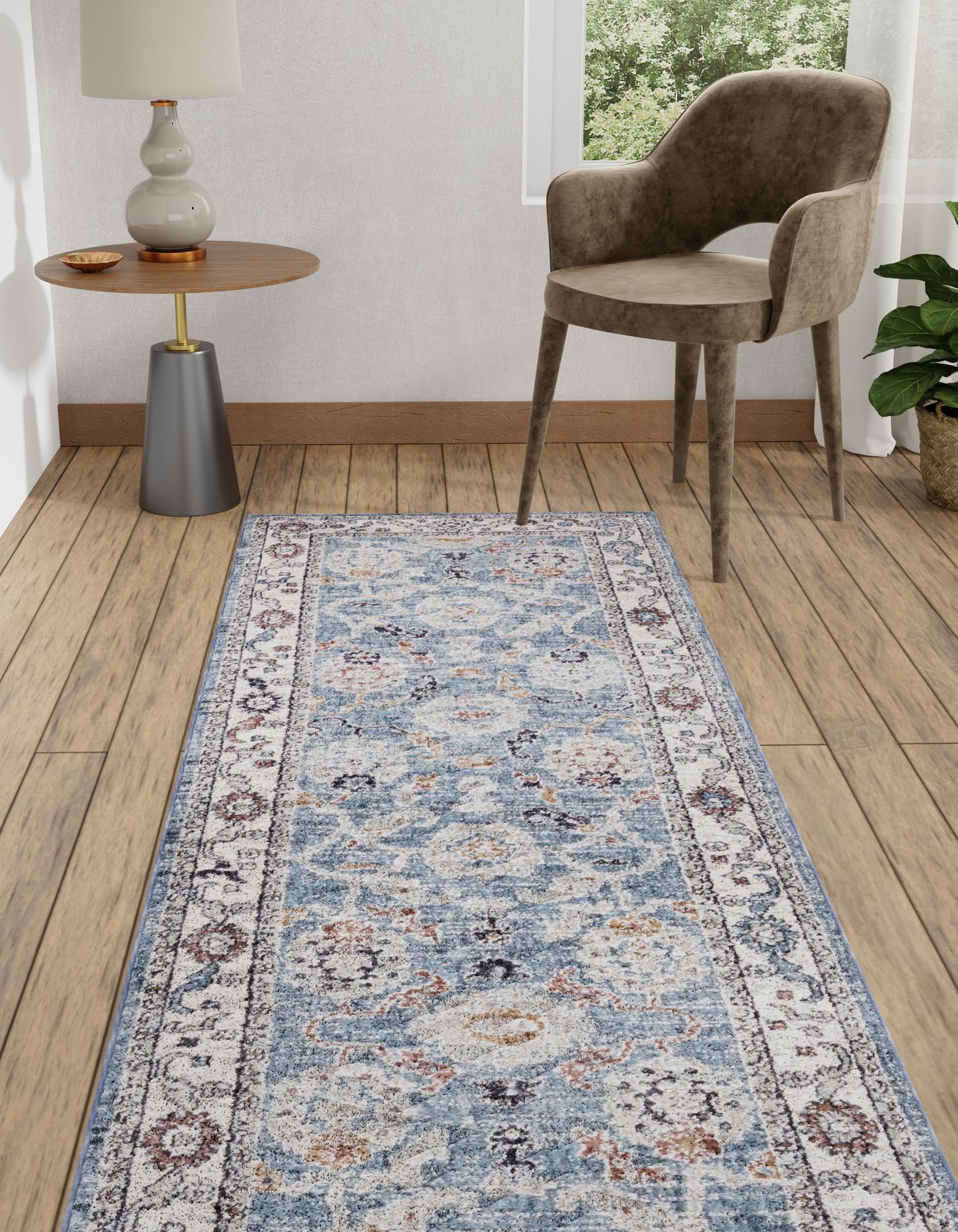 2' x 8' Eco Traditional Runner Rug