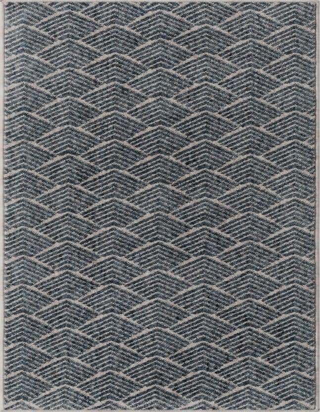 Detail image of 2' x 6' Eco Trellis Runner Rug