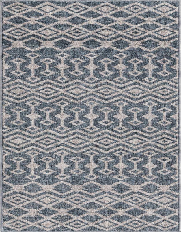 Detail image of 2' x 6' Eco Trellis Runner Rug