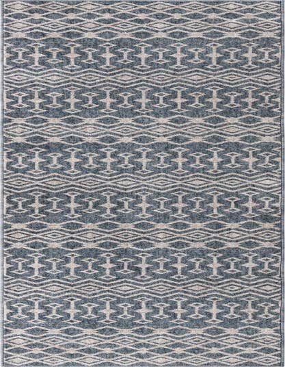 Detail image of 2' 7 x 12' Eco Trellis Runner Rug