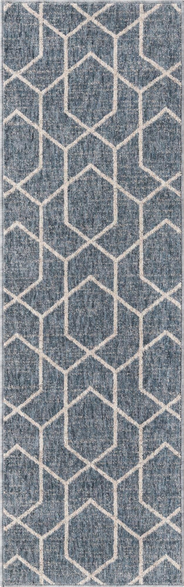 60cm x 183cm Eco Trellis Runner Rug