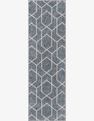 2' x 6' Eco Trellis Runner Rug