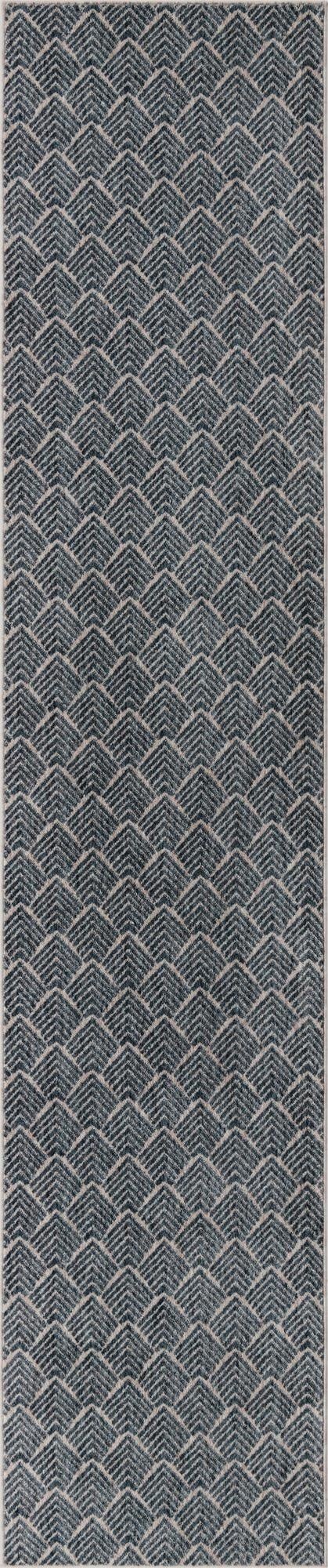 2' 7 x 12' Eco Trellis Runner Rug