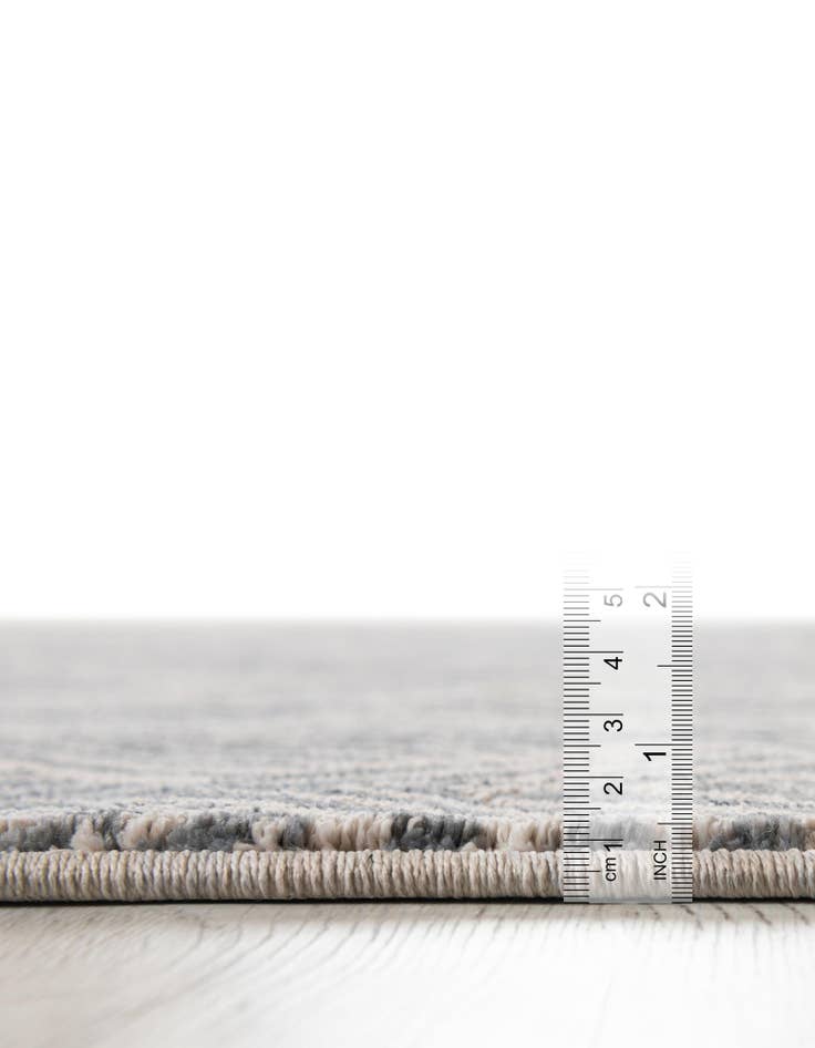 Detail image of 5' 3 x 5' 3 Eco Trellis Square Rug