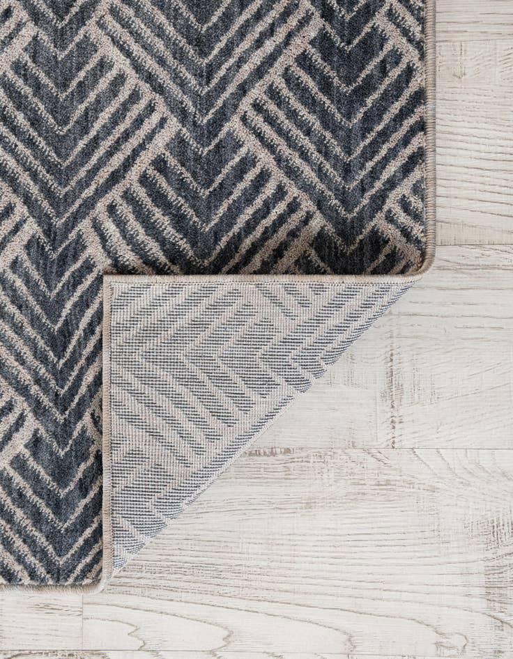 Detail image of 5' 3 x 5' 3 Eco Trellis Square Rug