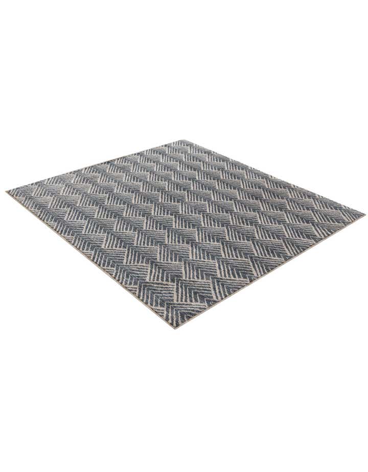 5' 3 x 5' 3 Eco Trellis Square Rug