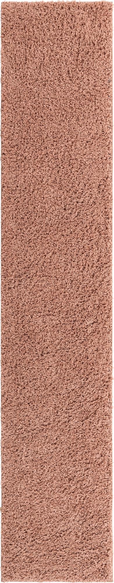 Hartwell · Solid Shag Rug, rosepink