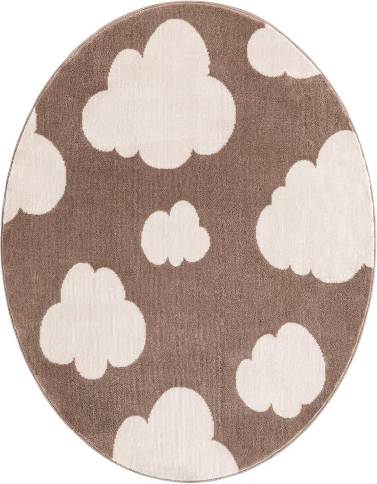 Detail image of 3' x 3' Whimsy Kids Round Rug