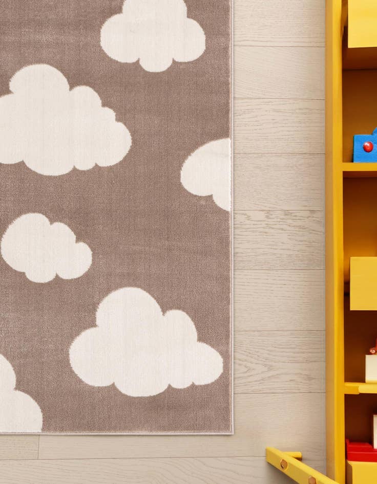 Detail image of 2' x 6' Whimsy Kids Runner Rug