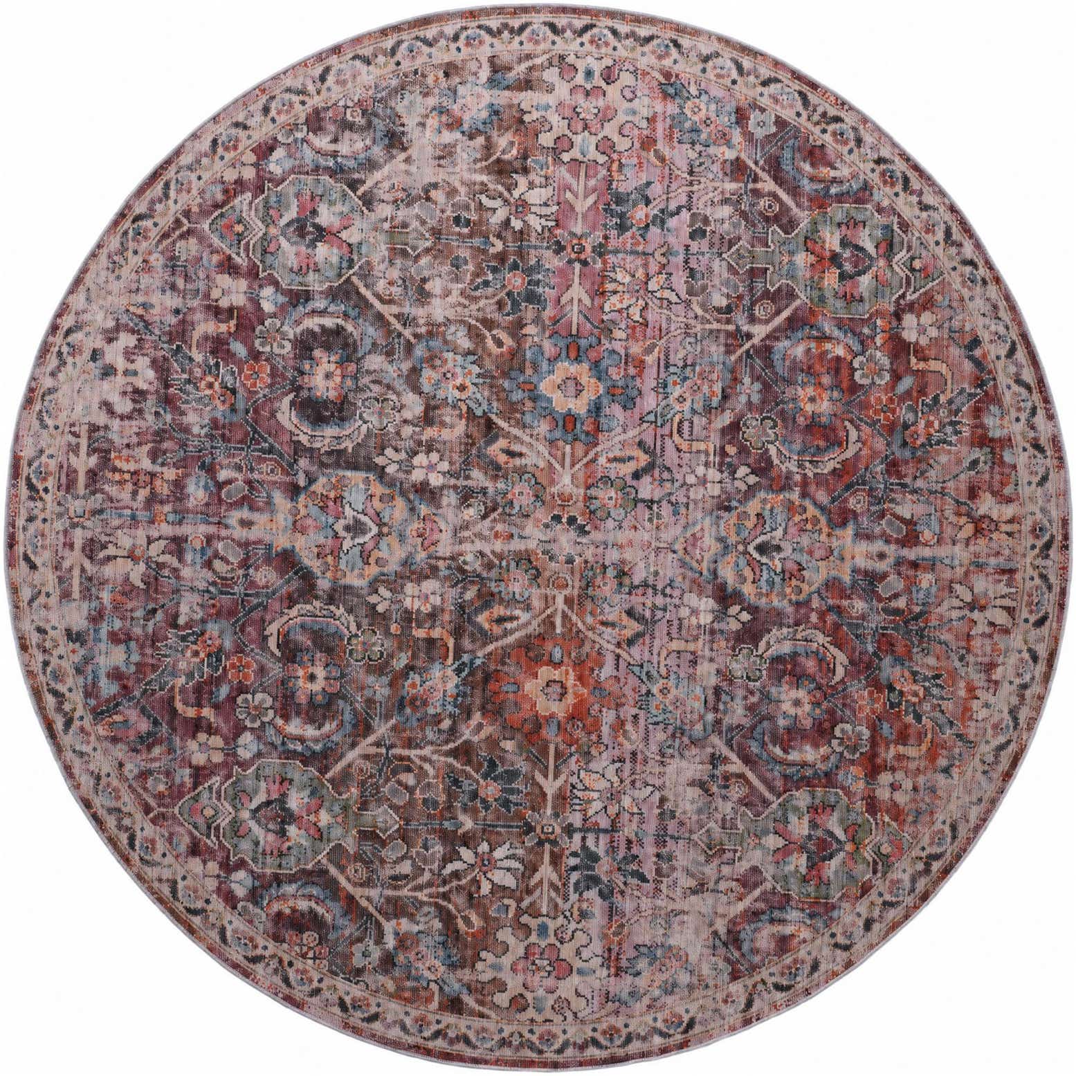 10' 6 x 10' 6 Hollow · Floral / botanical rug