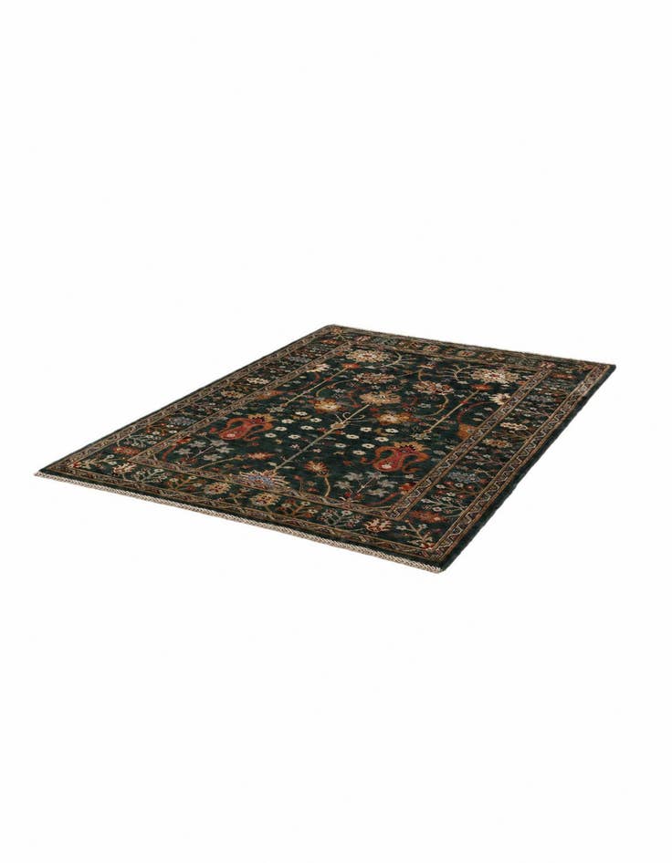 Detail image of 4' 1 x 5' 10 Hand Knotted Ariana Ziegler Rug