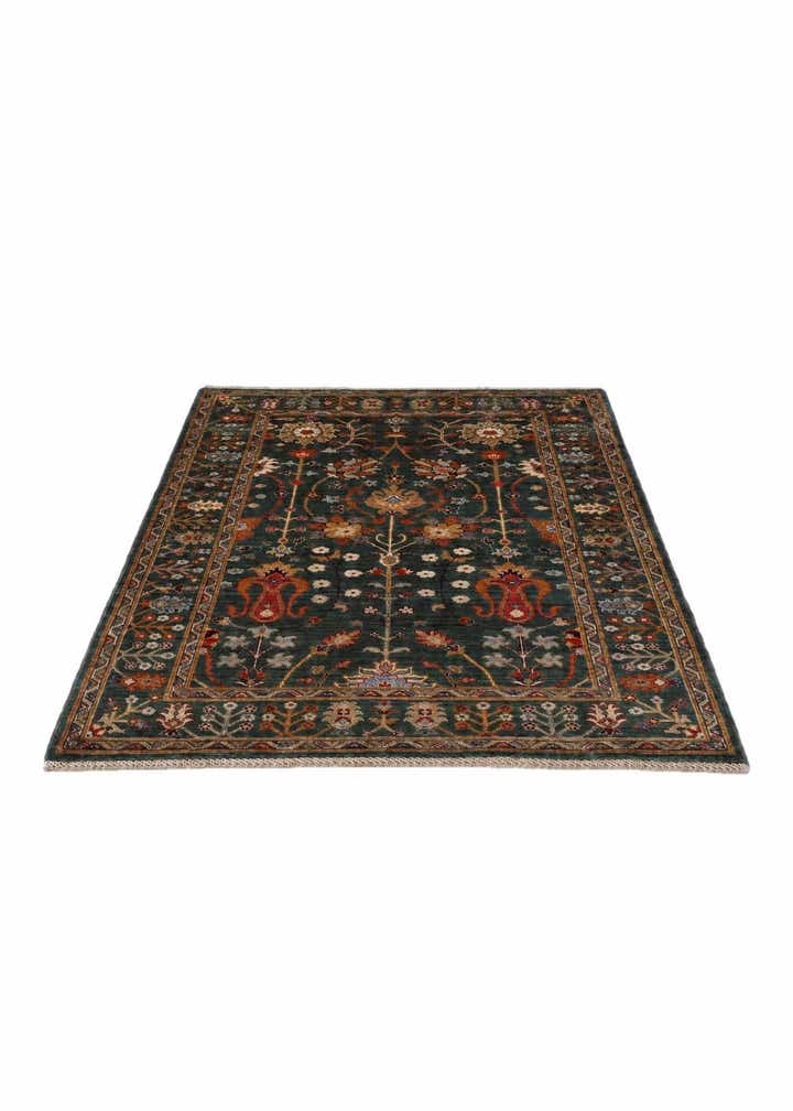 4' 1 x 5' 10 Hand Knotted Ariana Ziegler Rug