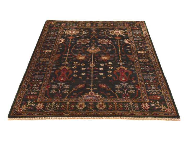 4' 1 x 5' 10 Hand Knotted Ariana Ziegler Rug