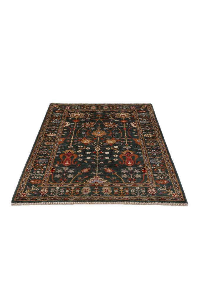4' 1 x 5' 10 Hand Knotted Ariana Ziegler Rug