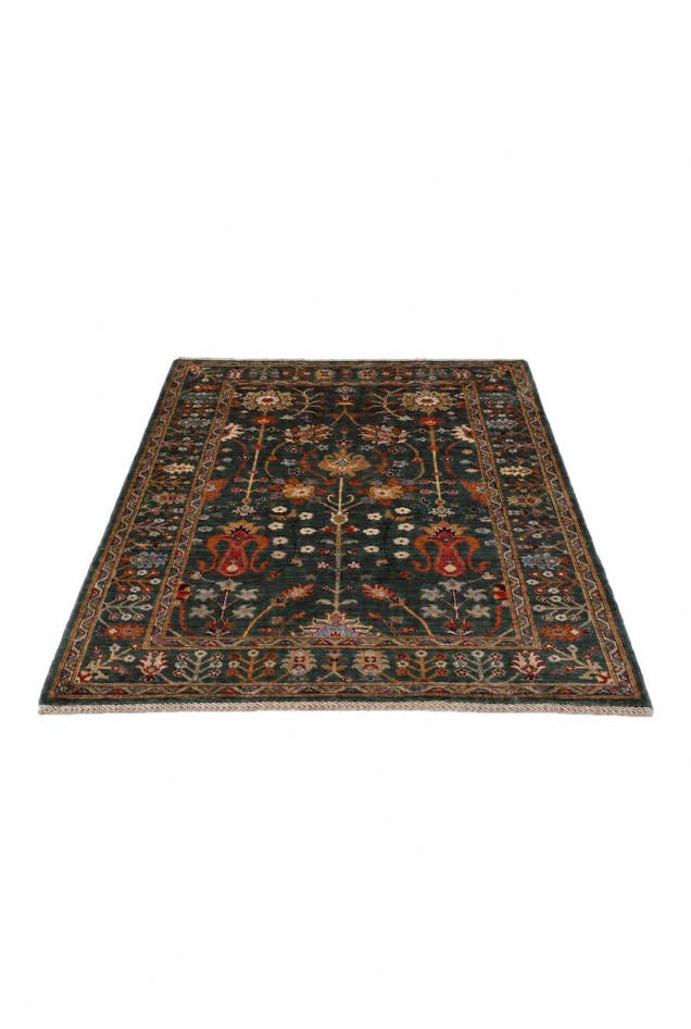 Detail image of 4' 1 x 5' 10 Hand Knotted Ariana Ziegler Rug