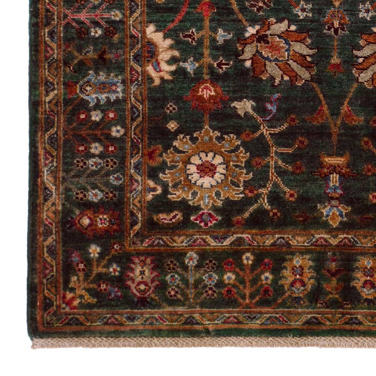 Detail image of 4' 1 x 5' 10 Hand Knotted Ariana Ziegler Rug