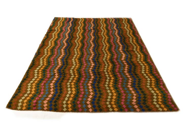 Detail image of 6' 6 x 9' 10 Hand Knotted Balouch Wool Rug