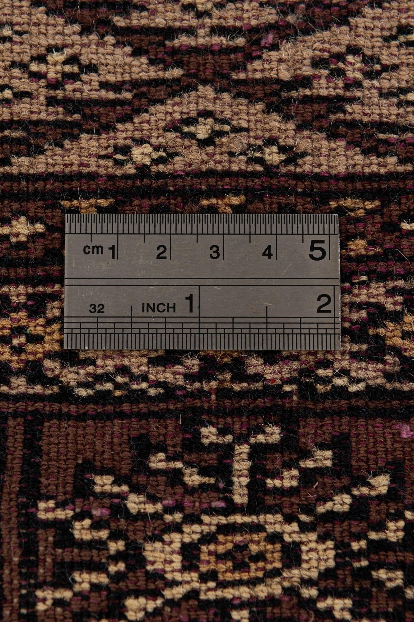 4' 2 x 6' 1 Hand Knotted Bokhara Oriental Wool Rug