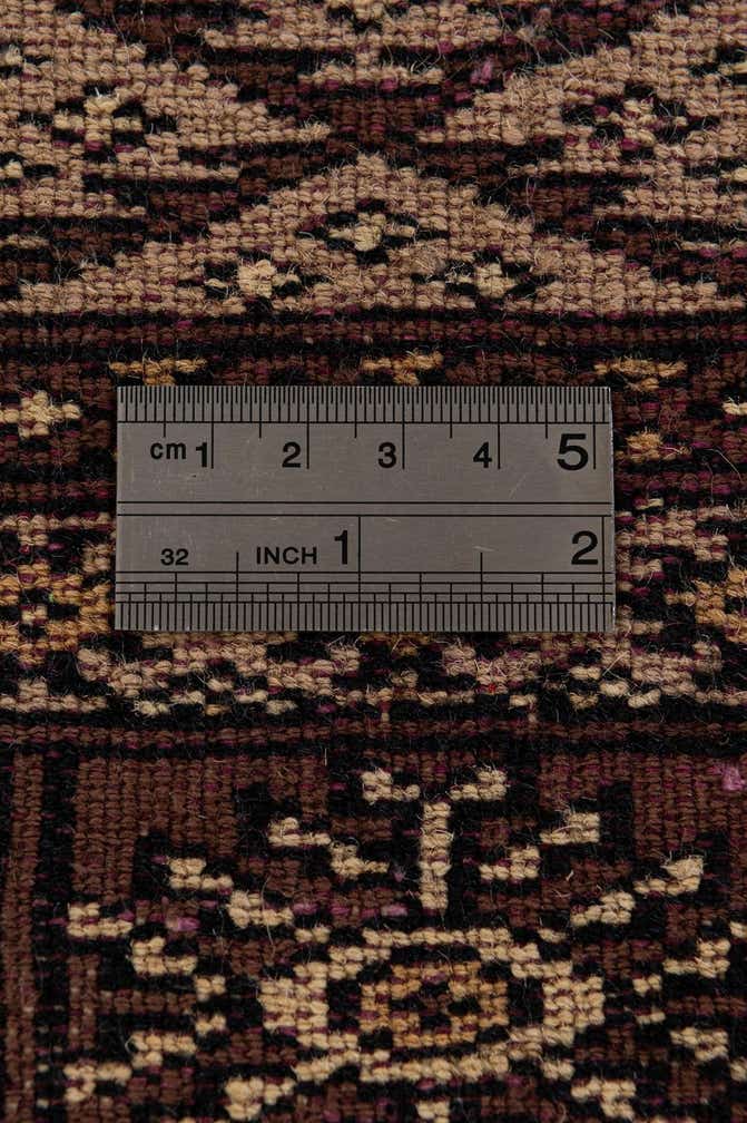 4' 2 x 6' 1 Hand Knotted Bokhara Oriental Wool Rug