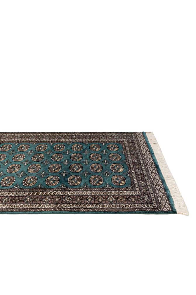 4' 2 x 6' 1 Hand Knotted Bokhara Oriental Wool Rug