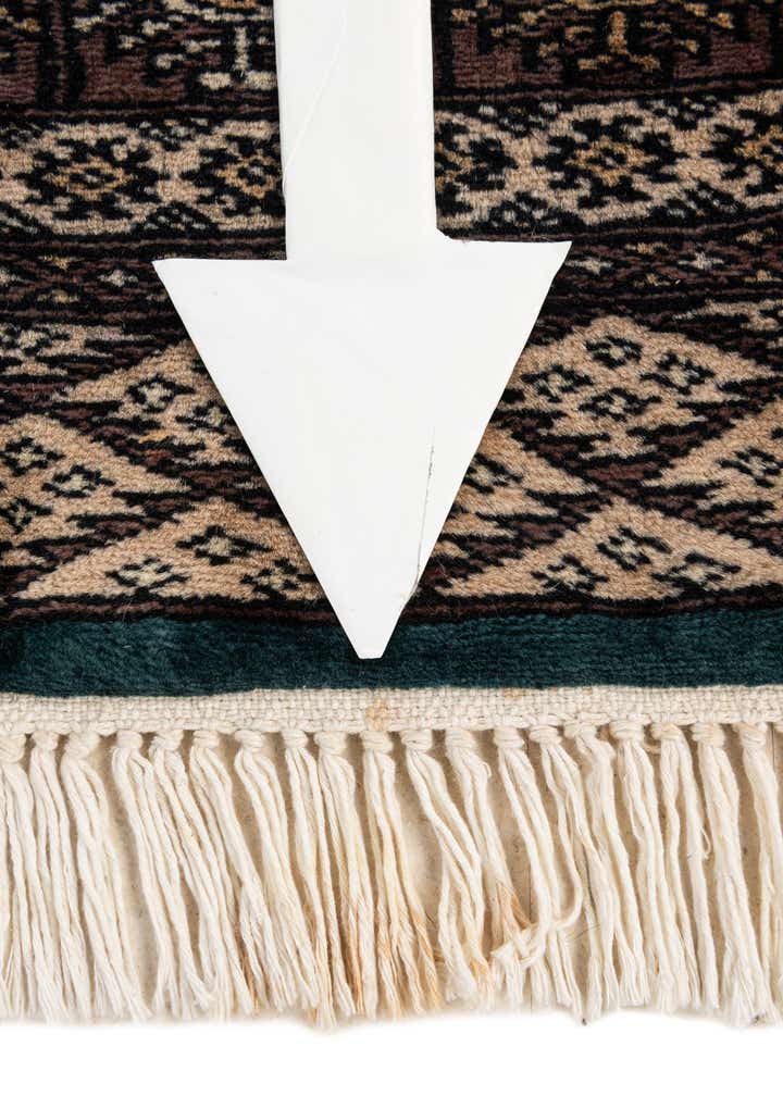 4' 2 x 6' 1 Hand Knotted Bokhara Oriental Wool Rug