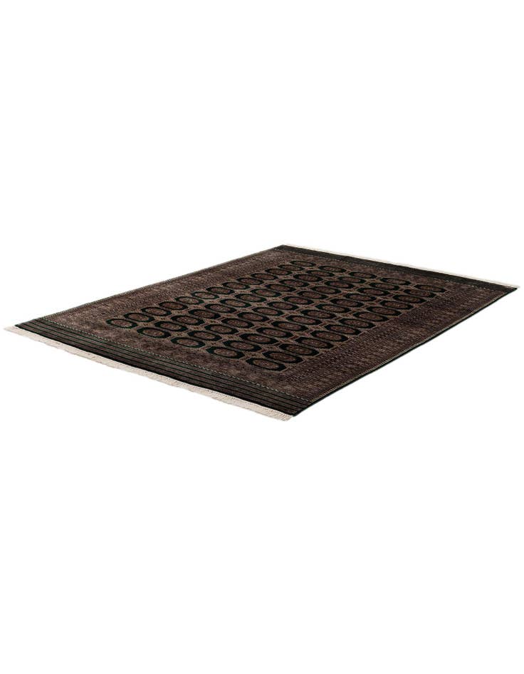 Detail image of 7' x 9' 4 Hand Knotted Bokhara Oriental Rug