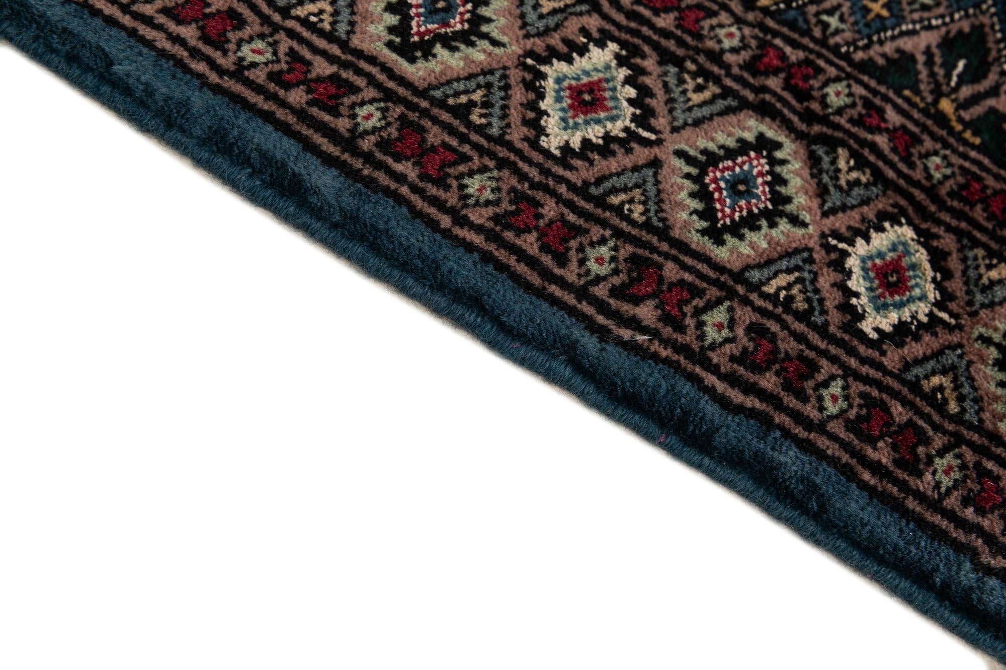 60cm x 90cm Hand Knotted Bokhara Oriental Wool Rug