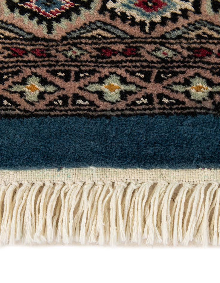 Detail image of 2' x 2' 11  Hand Knotted Bokhara Oriental Wool Rug